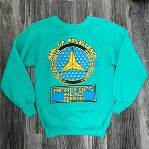 Vintage Mercedes benz crewneck sweater